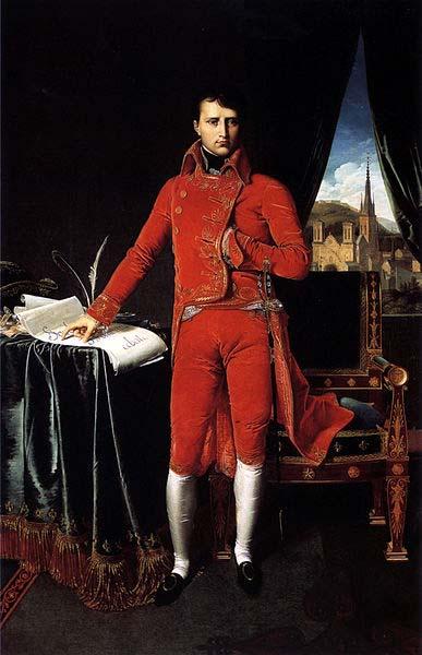  Portrait de Napoleon Bonaparte en premier consul